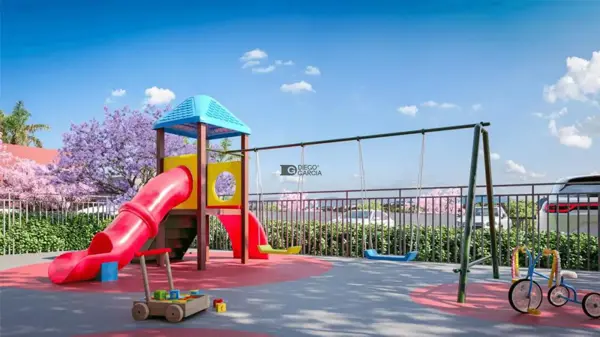 Apartamento 2 quartos 1 banheiro 46m²