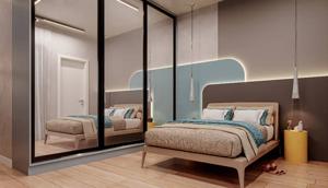Apartamento 1 quarto 1 banheiro 58m²