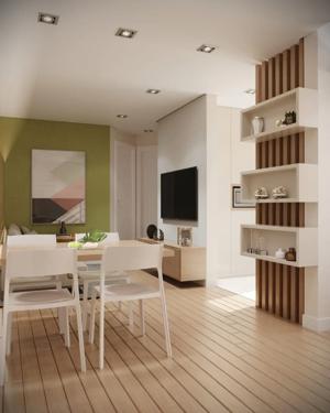 Apartamento 2 quartos 1 banheiro 45m²