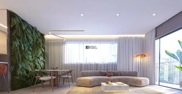 Apartamento 3 quartos 2 banheiros 106m²
