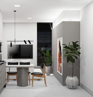 Apartamento 2 quartos 1 banheiro 59m²