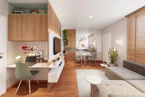 Apartamento 2 quartos 1 banheiro 78m²