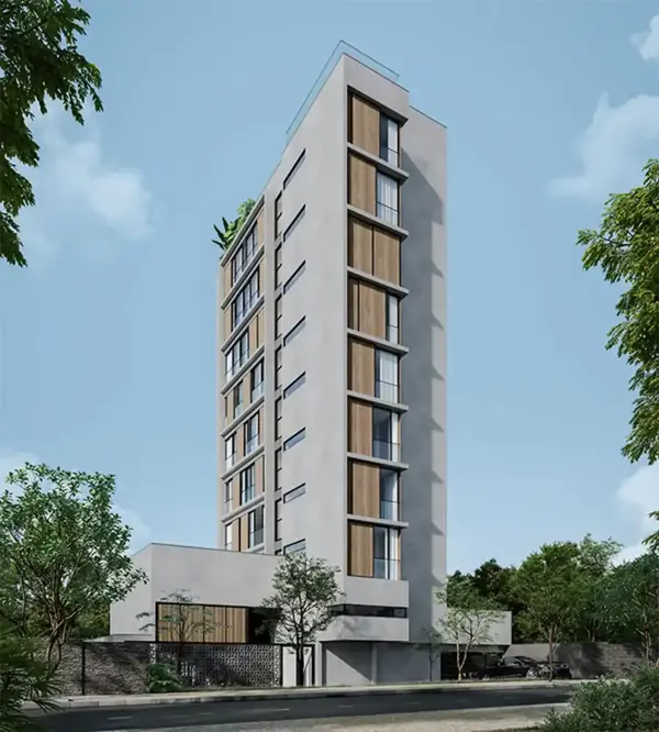 Apartamento 3 quartos 4 banheiros 121m²