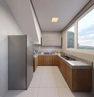 Apartamento 2 quartos 1 banheiro 62m²