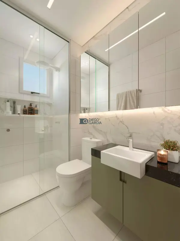 Apartamento 3 quartos 2 banheiros 108m²