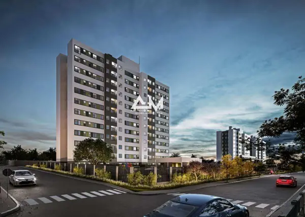 Apartamento 2 quartos 2 banheiros 43m²