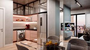 Apartamento 1 quarto 1 banheiro 58m²