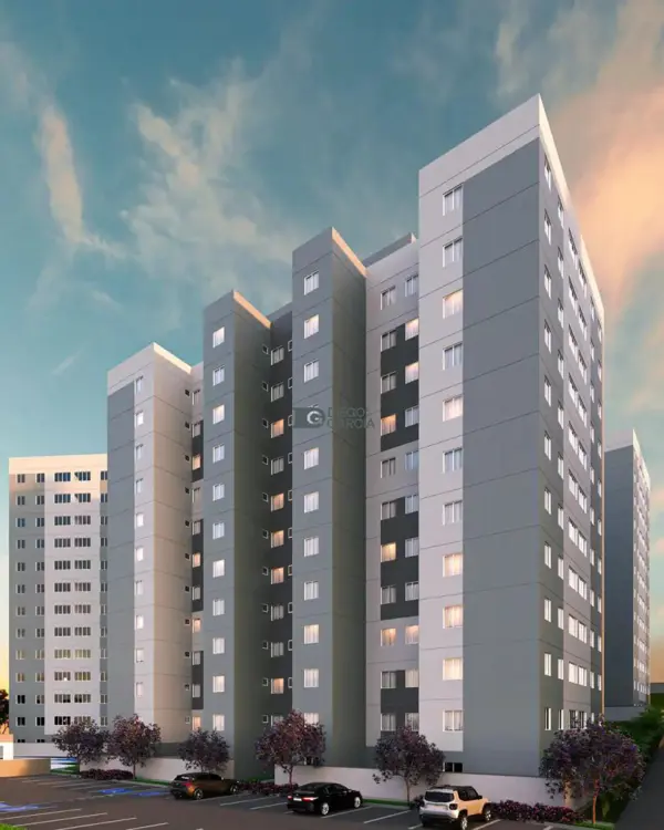 Apartamento 3 quartos 2 banheiros 67m²