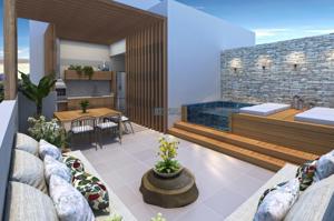 Apartamento 2 quartos 1 banheiro 45m²
