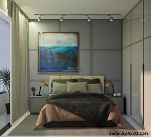 Apartamento 3 quartos 4 banheiros 158m²