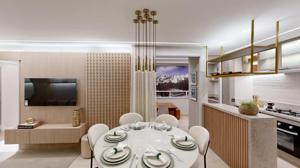 Apartamento 3 quartos 2 banheiros 65m²