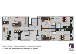 Apartamento 2 quartos 2 banheiros 54m²