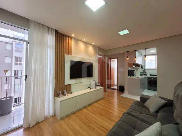 Apartamento 2 quartos 1 vaga 58m²