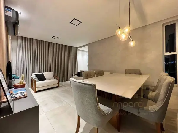 Apartamento 3 quartos 2 banheiros 105m²
