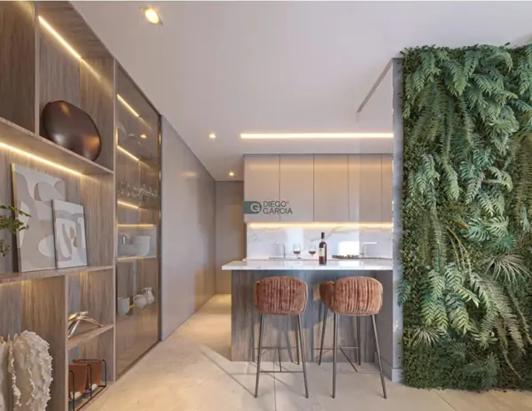 Apartamento 3 quartos 2 banheiros 106m²
