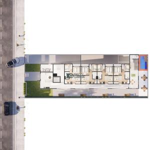 Apartamento 2 quartos 1 banheiro 34m²