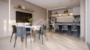 Apartamento 1 - 2 quartos 44 a 60m²