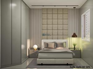 Apartamento 3 quartos 4 banheiros 158m²