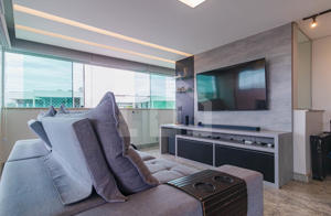 Cobertura 3 quartos 3 vagas 190m²