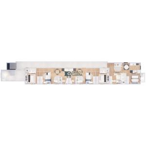 Apartamento 2 quartos 1 banheiro 38m²