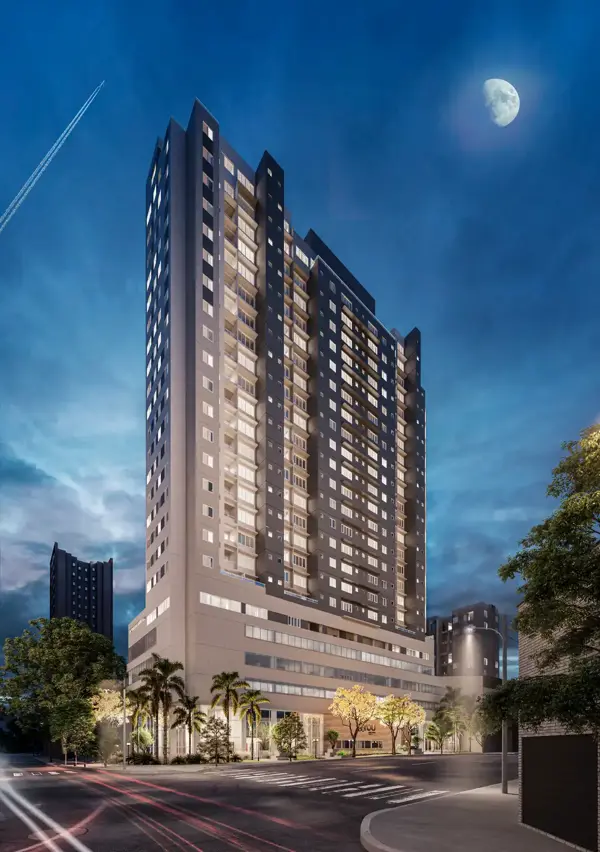 Apartamento 2 quartos 1 banheiro 55m²