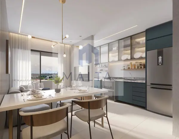 Apartamento 2 quartos 2 banheiros 43m²