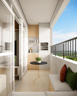 Apartamento 1 - 2 quartos 44 a 60m²