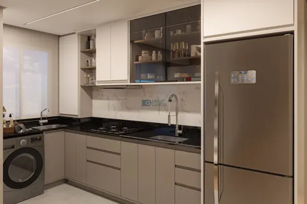 Apartamento 2 quartos 2 banheiros 49m²