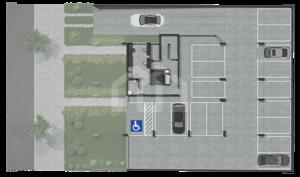 Apartamento 1 quarto 1 banheiro 25m²