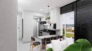 Apartamento 2 quartos 1 banheiro 59m²