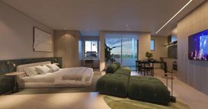 Apartamento 1 quarto 1 banheiro 120m²