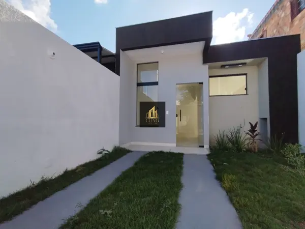 Casa 3 quartos 2 banheiros 75m²