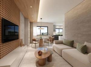 Apartamento 2 quartos 3 banheiros 61m²
