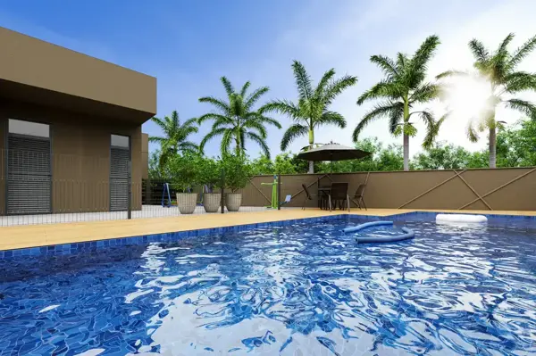 Apartamento 2 quartos 2 banheiros 49m²