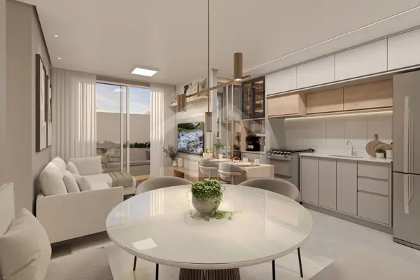 Apartamento 1 - 2 quartos 40 a 44m²

