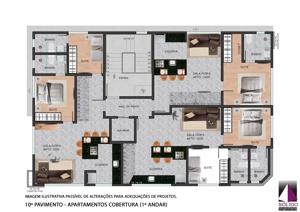 Apartamento 2 quartos 2 banheiros 70m²
