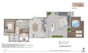 Apartamento 3 quartos 2 banheiros 65m²