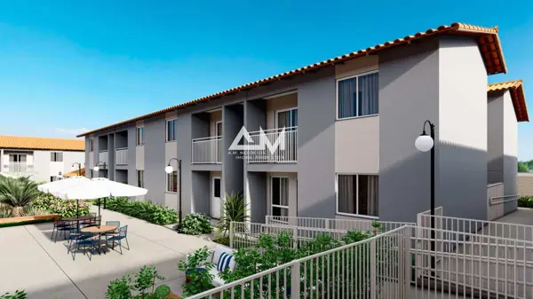 Apartamento 2 quartos 1 banheiro 45m²