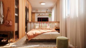 Apartamento 2 quartos 1 banheiro 