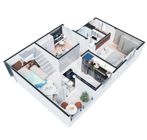 Apartamento 1 - 2 quartos 0 - 2 vagas 25 a 113m²
