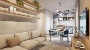 Apartamento 2 quartos 1 banheiro 55m²