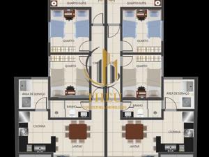 Apartamento 3 quartos 2 banheiros 320m²