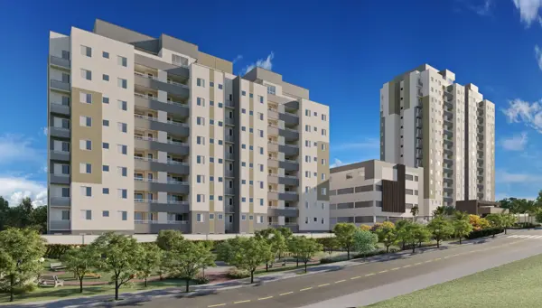 Apartamento 2 quartos 1 banheiro 55m²