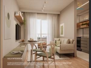 Apartamento 2 quartos 1 banheiro 44m²