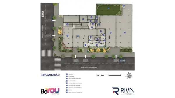 Apartamento 2 quartos 1 banheiro 55m²