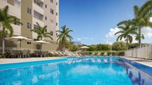 Apartamento 3 quartos 2 banheiros 67m²