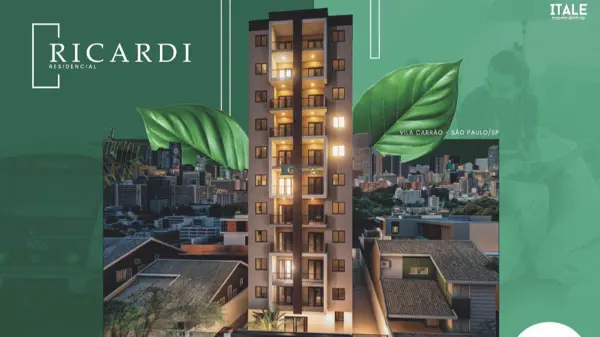 Apartamento 2 quartos 1 banheiro 35m²