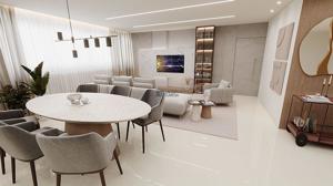 Apartamento 3 quartos 4 banheiros 137m²