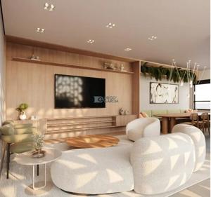 Apartamento 3 quartos 2 banheiros 109m²
