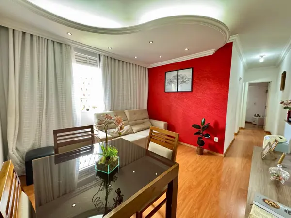 Apartamento 2 quartos 1 banheiro 92m²